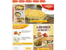 Tablet Screenshot of mini.amora.fr